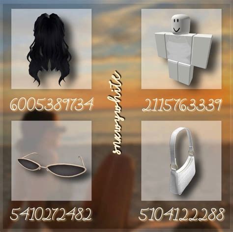 Roblox accessories codes - A searchable list of all Roblox catalog item IDs from the Accessories category. Item codes up to date as of March 2024. Home. Promo Codes. Star Codes. Free Items. Decal IDs New. Image IDs. Popular Categories. Meme Decal IDs; Anime Decal IDs; ... All Roblox Accessory IDs. Item for your heads, shoulders, knees and toes.. plus waist, neck, and ...